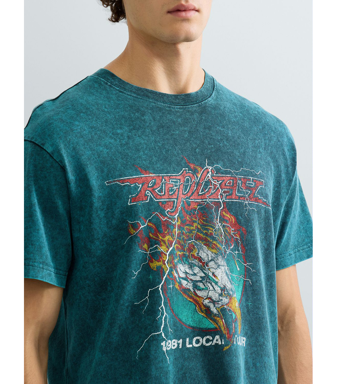 Eagle of Flame ROCK Tシャツ 詳細画像 ビリジアングリーン 5